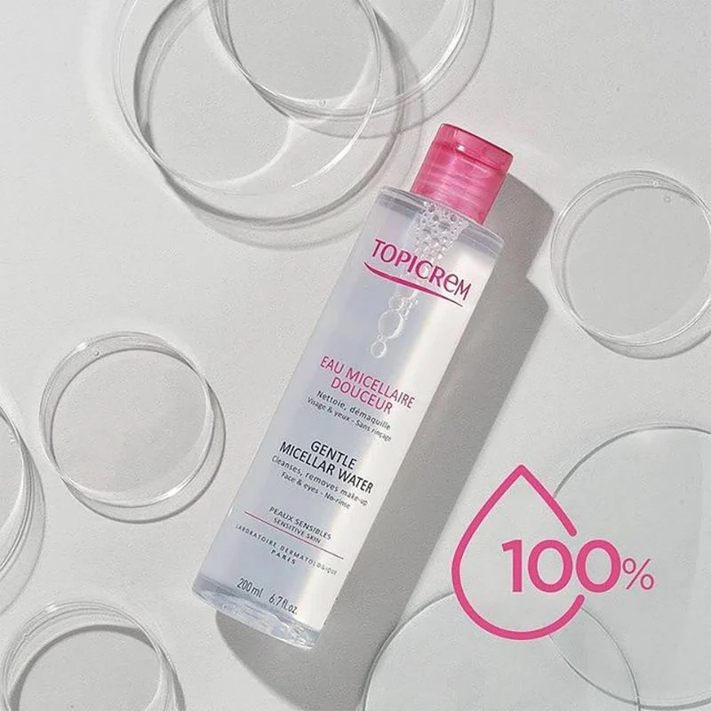 Gel Rửa Mặt Cho Da Khô Và Nhạy Cảm Topicrem Gentle Cleansing Gel 200ml [Việt Nữ]
