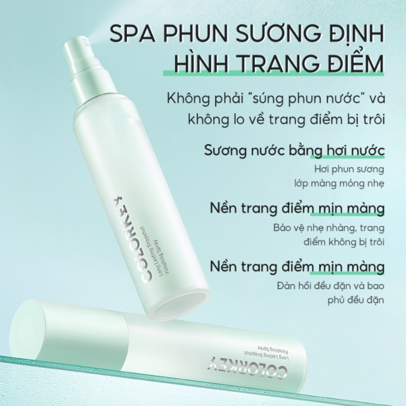 Xịt Khoá Makeup Hương Hoa Hồng Colorkey Long Lasting Snapshot Finishing Spray 100ml