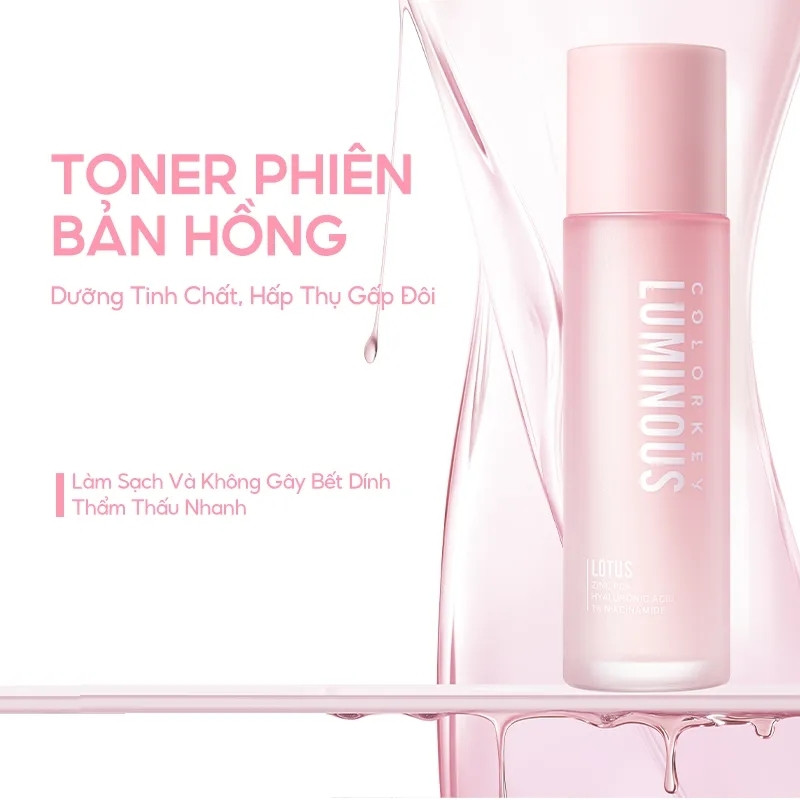 Nước Hoa Hồng Colorkey Luminous 15ml