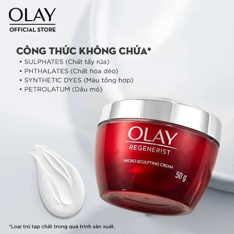 Kem Dưỡng Ngừa Lão Hóa Da Olay Regenerist Micro-Sculpting 50g