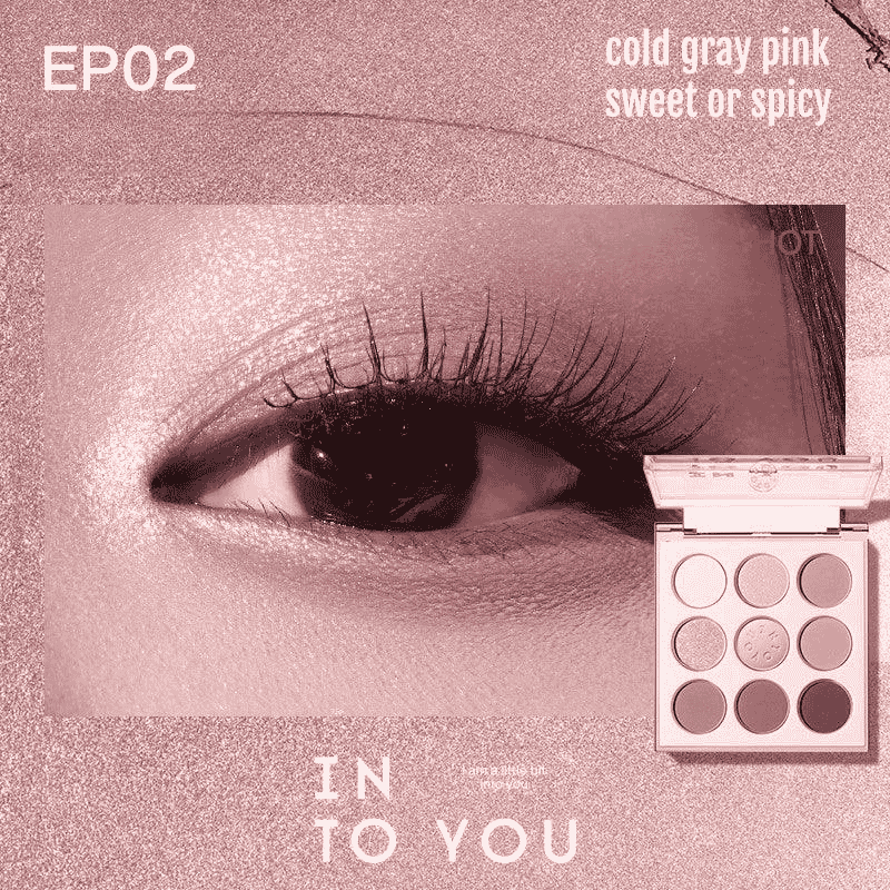 Bảng Phấn Mắt 9 Ô Into You Nine Color Eyeshadow Palette 7.2g