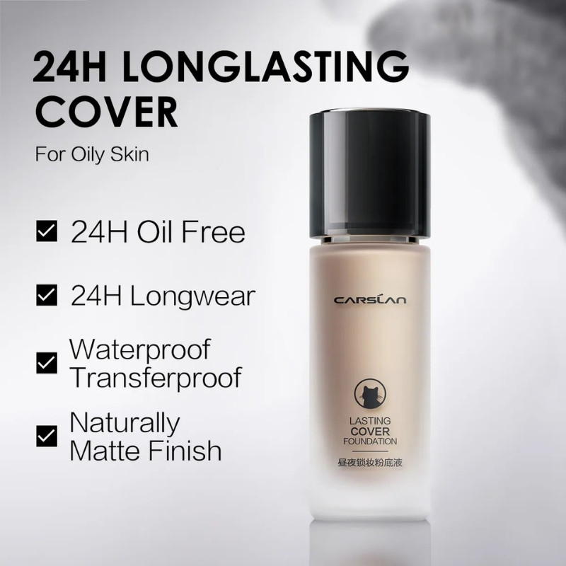 Kem Nền Carslan Lasting Cover Foundation 30g (Nhập Khẩu)