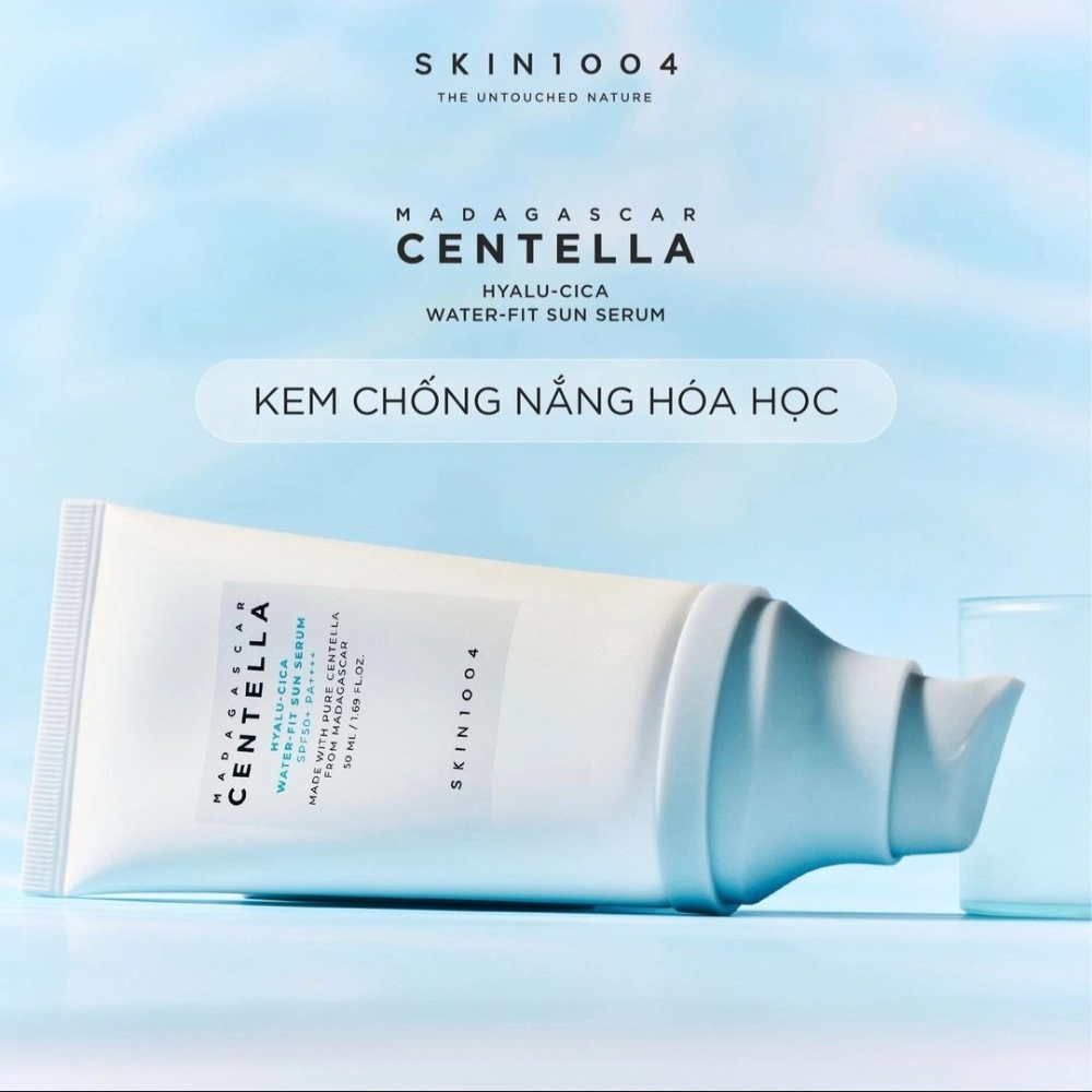 Tinh Chất Chống Nắng Dưỡng Ẩm Skin1004 Madagascar Centella Hyalu-Cica Water-Fit Sun SPF50+ 50ml