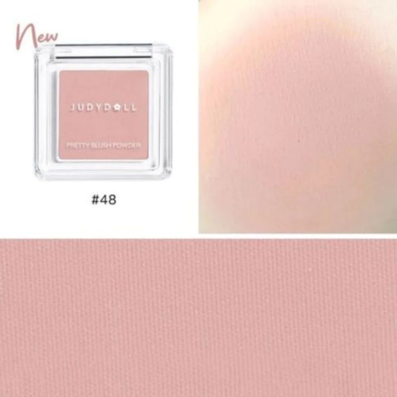 Phấn Má Hồng Judydoll Pretty Blush Power- 48 Smoked Peach