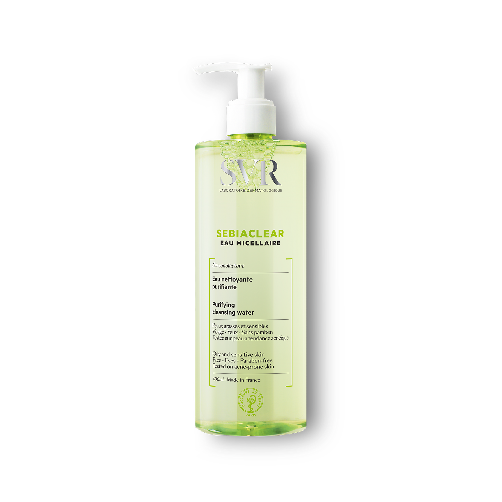 Nước Tẩy Trang Dành Cho Da Dầu Mụn SVR Sebiaclear Eau Micellaire (Nhập Khẩu)