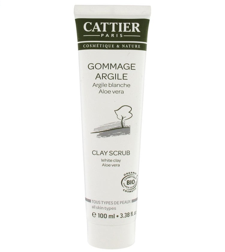 Tẩy Tế Bào Chết Mặt Cattier Gommage Argile Aloe Vera 100ml