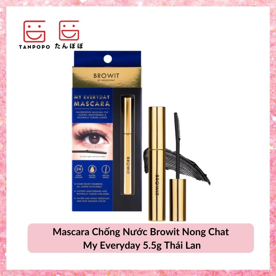 Mascara Chống Nước Browit Nong Chat My Everyday 5.5g Thái Lan