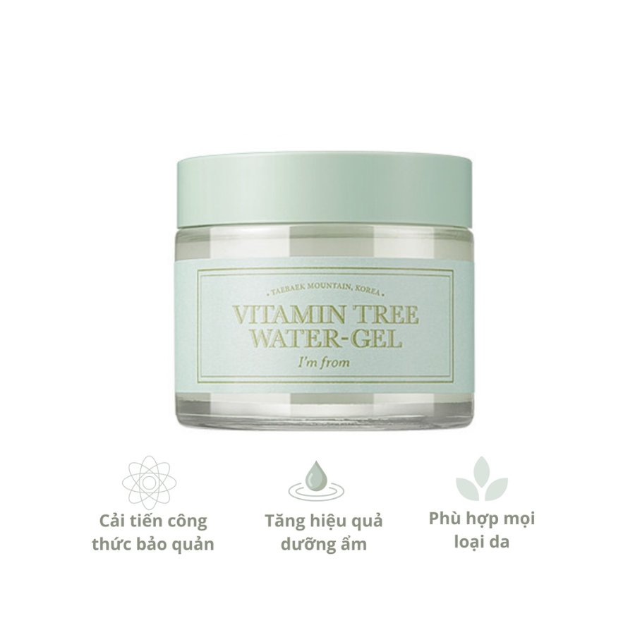 Kem Dưỡng Cấp Nước Sáng Da I'm from Vitamin Tree 75g
