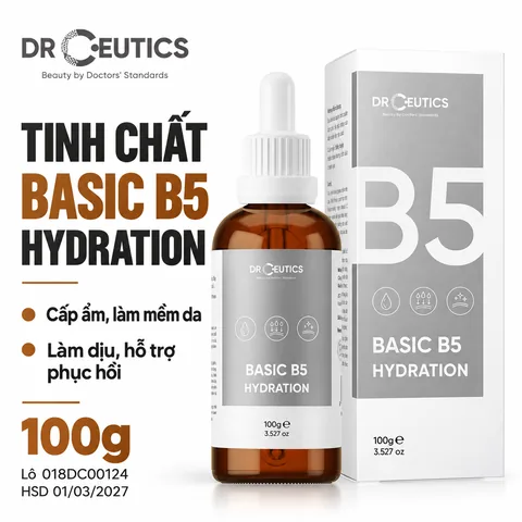 Tinh Chất Cấp Ẩm Phục Hồi Da DrCeutics Basic B5 Hydration - 100g (018DC00124 01/03/2027)