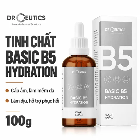Tinh Chất Cấp Ẩm Phục Hồi Da DrCeutics Basic B5 Hydration - 100g