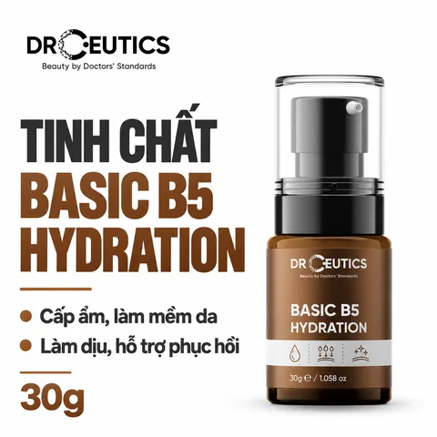 Tinh Chất Cấp Ẩm Phục Hồi Da DrCeutics Basic B5 Hydration - 30g