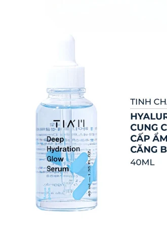Combo Tinh Chất & Kem Dưỡng TIA'M Deep Hydration Glow Serum 40ml & Hyaluronic Moisture Revive Cream 50ml