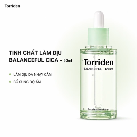 Tinh Chất Cấp Ẩm Làm Dịu Da Torriden Balanceful Centella 50ml (Nhập Khẩu)