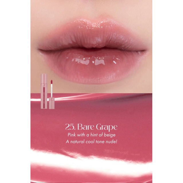 Son Kem Bóng Romand Juicy Lasting Tint Bare Juicy Series