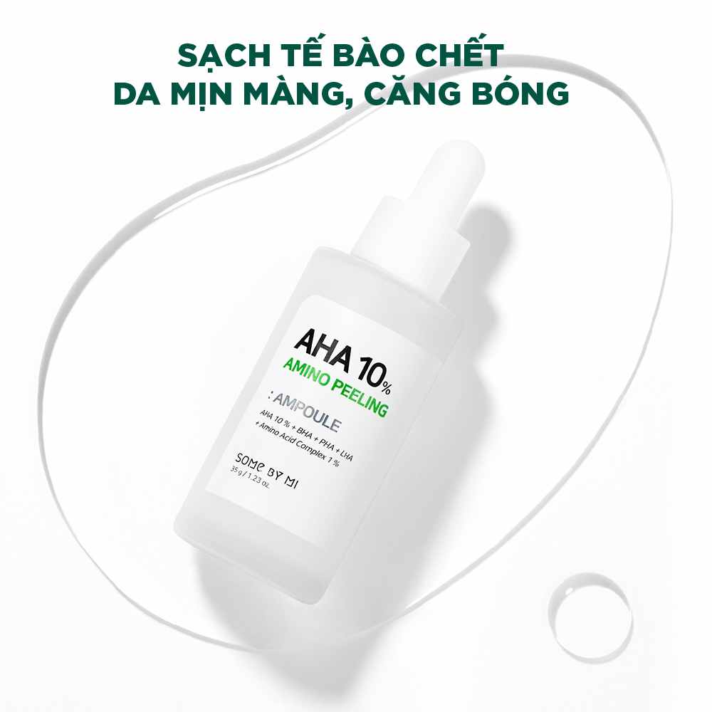 Tinh Chất Tẩy Tế Bào Chết Làm Sáng Da Some By Mi AHA 10% Amino Peeling Ampoule 35g