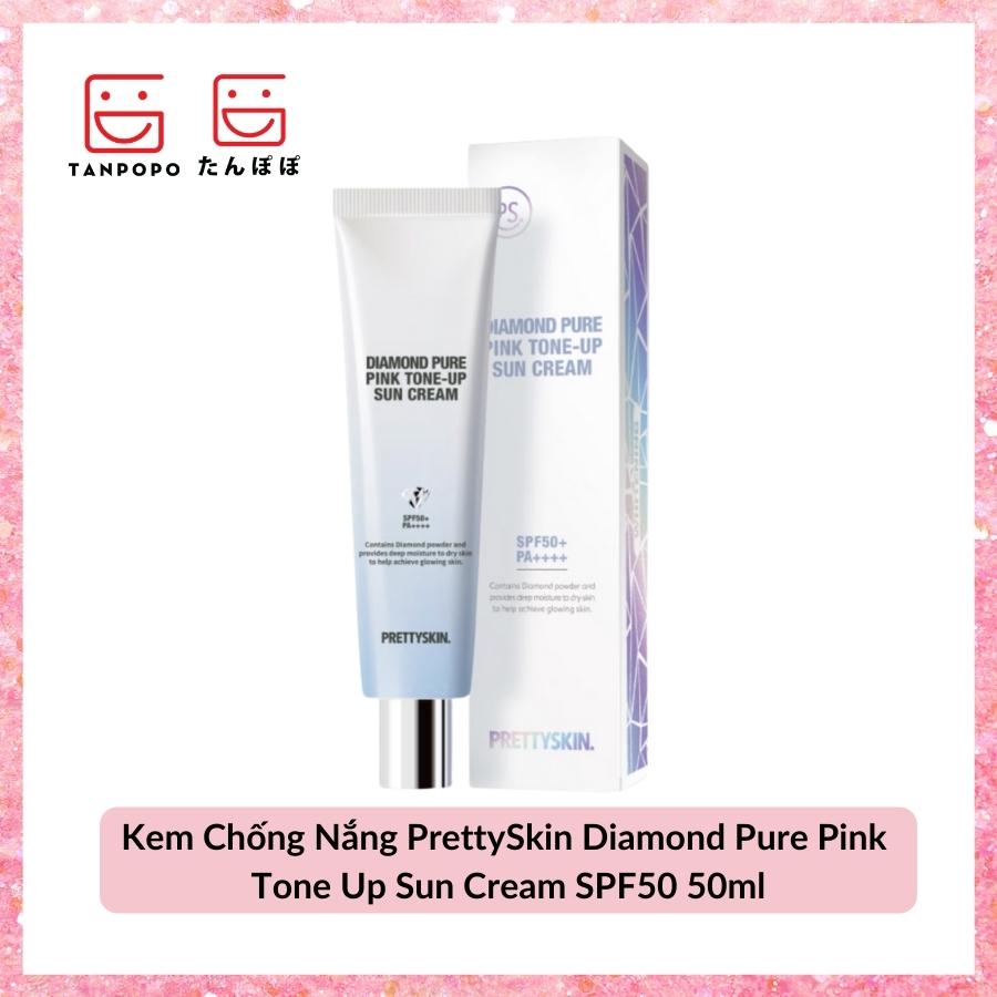 Kem Chống Nắng PrettySkin Diamond Pure Pink Tone Up Sun Cream SPF50 50ml