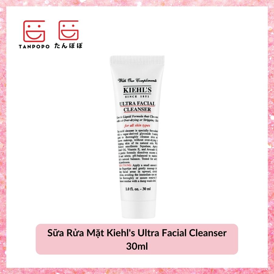 Sữa Rửa Mặt Kiehl's Ultra Facial Cleanser 30ml