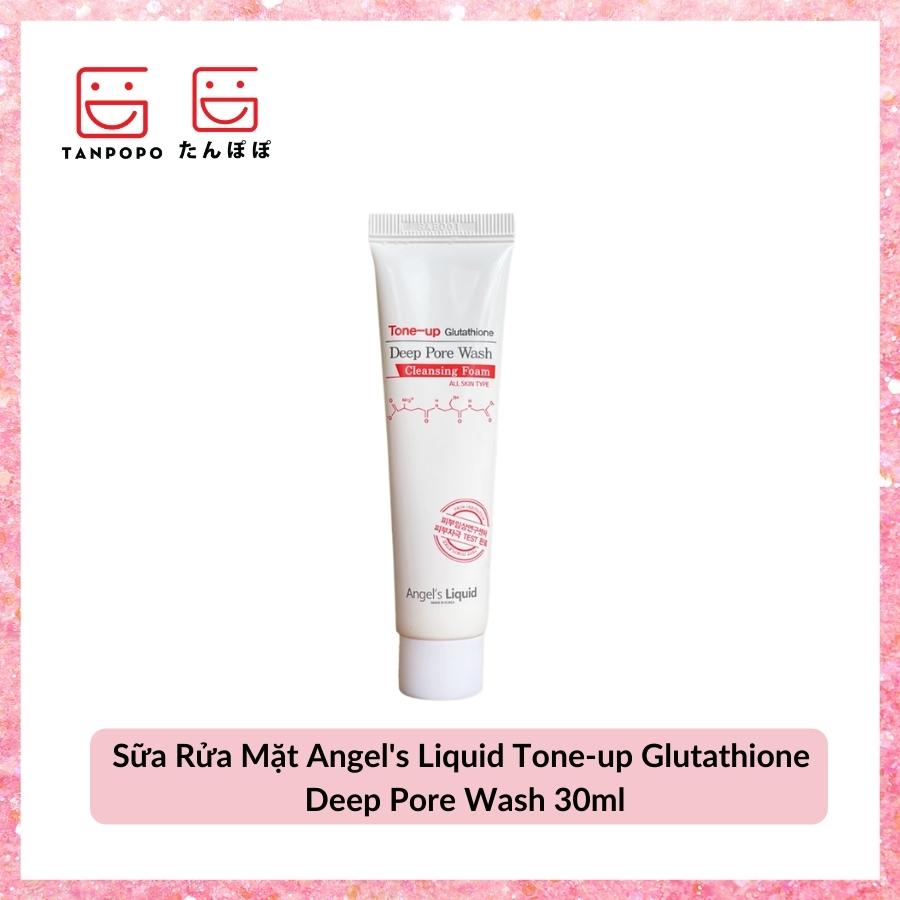 Sữa Rửa Mặt Angel's Liquid Tone-up Glutathione Deep Pore Wash 30ml