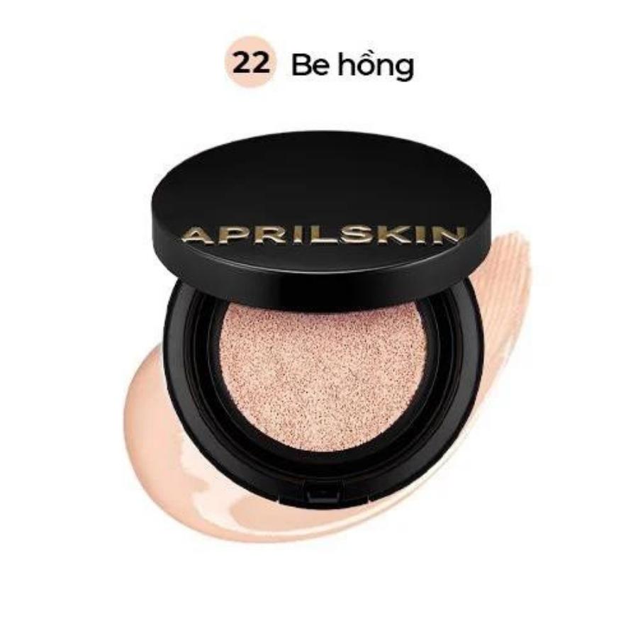 Phấn Nước April Skin Magic Snow Cushion Triple Cover Powder 15g