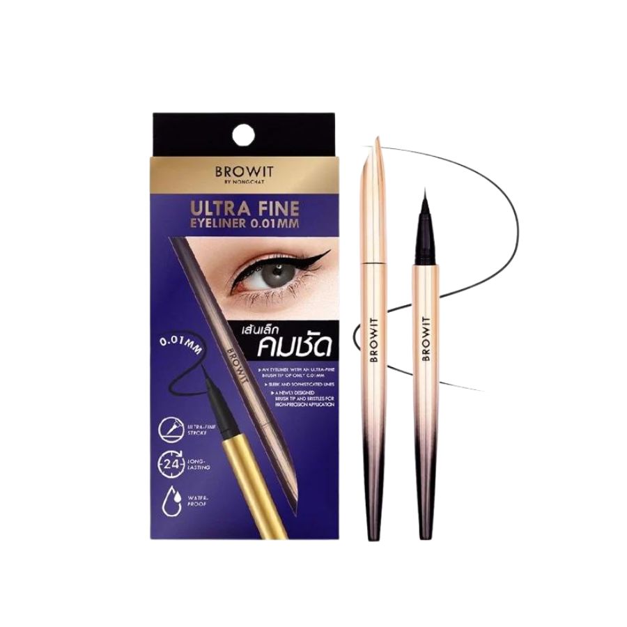 Kẻ Mắt Nước Browit Nongchat Ultra Fine Eyeliner 0.01mm