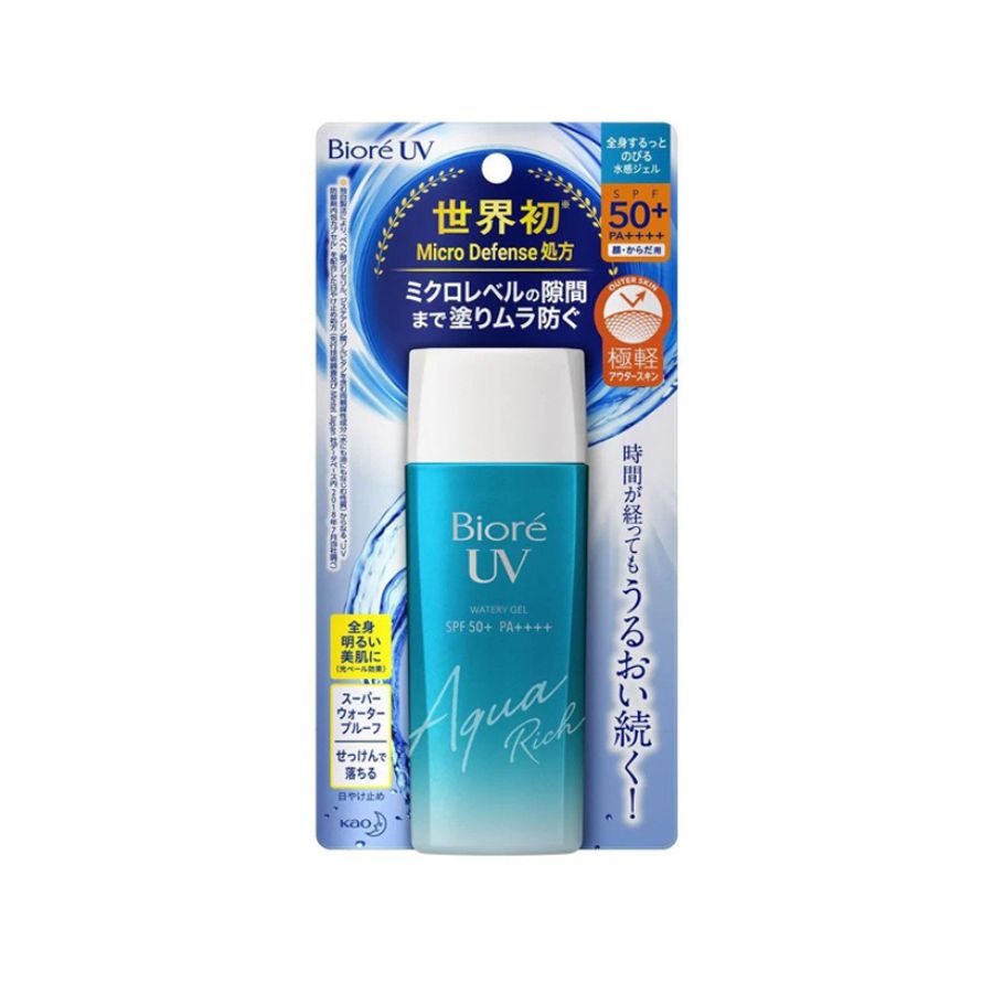 Gel Chống Nắng Màng Nước Dưỡng Ẩm Biore UV Aqua Rich Watery Gel SPF50 90ml
