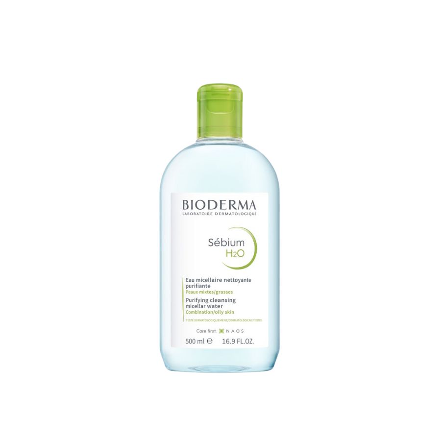 Tẩy Trang Bioderma Cho Da Dầu & Hỗn Hợp Sébium H2O (Công Ty) - 500ml