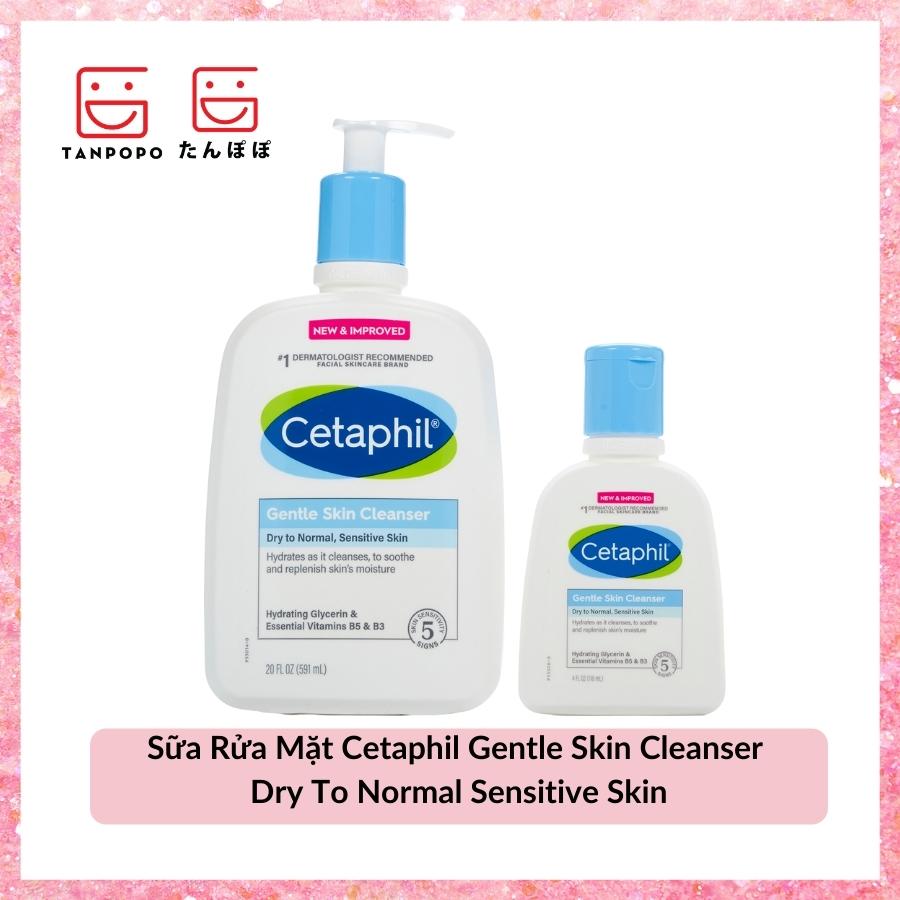 Sữa Rửa Mặt Cetaphil Gentle Skin Cleanser Dry To Normal Sensitive Skin