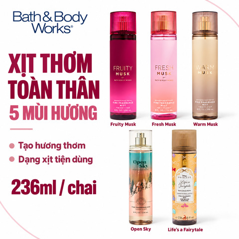 Xịt Thơm Toàn Thân Bath & Body Works 236ml
