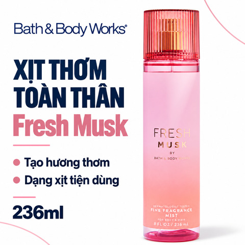 Xịt Thơm Toàn Thân Bath & Body Works 236ml