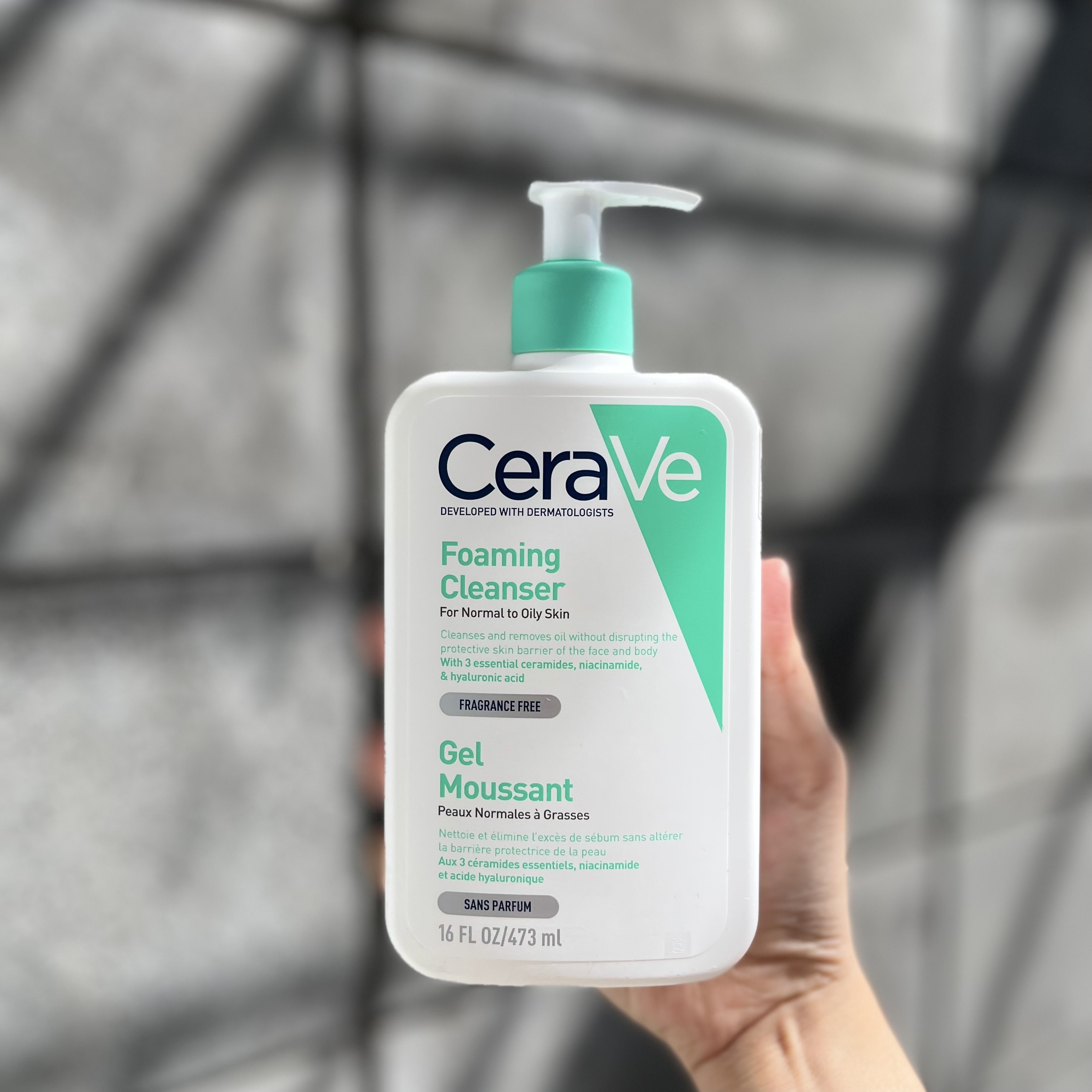 Sữa Rửa Mặt Cerave Sạch Sâu Cho Da Thường, Da Dầu Foaming Cleanser