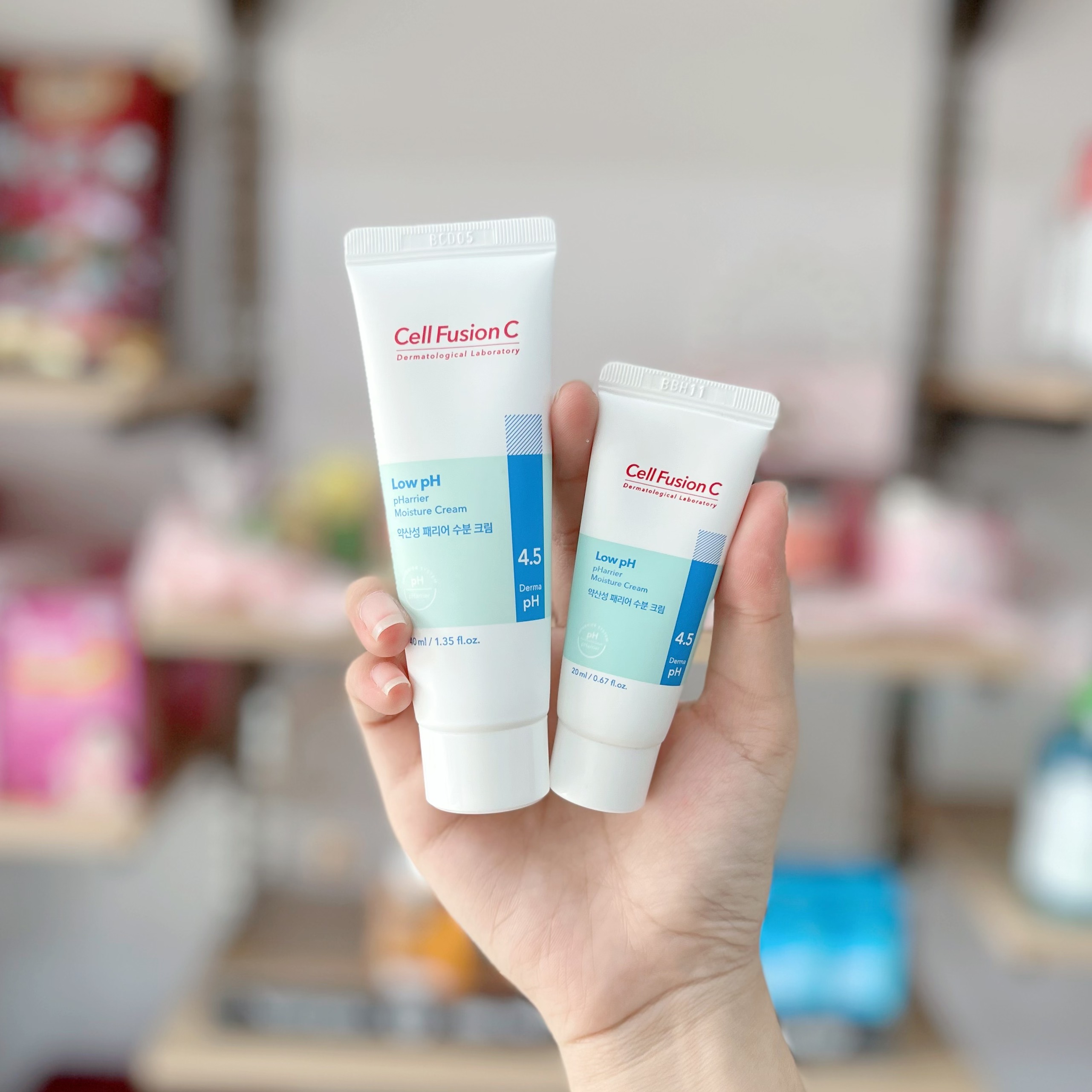 Kem Dưỡng Da Cell Fusion C Low pH Pharrier Moisture Cream