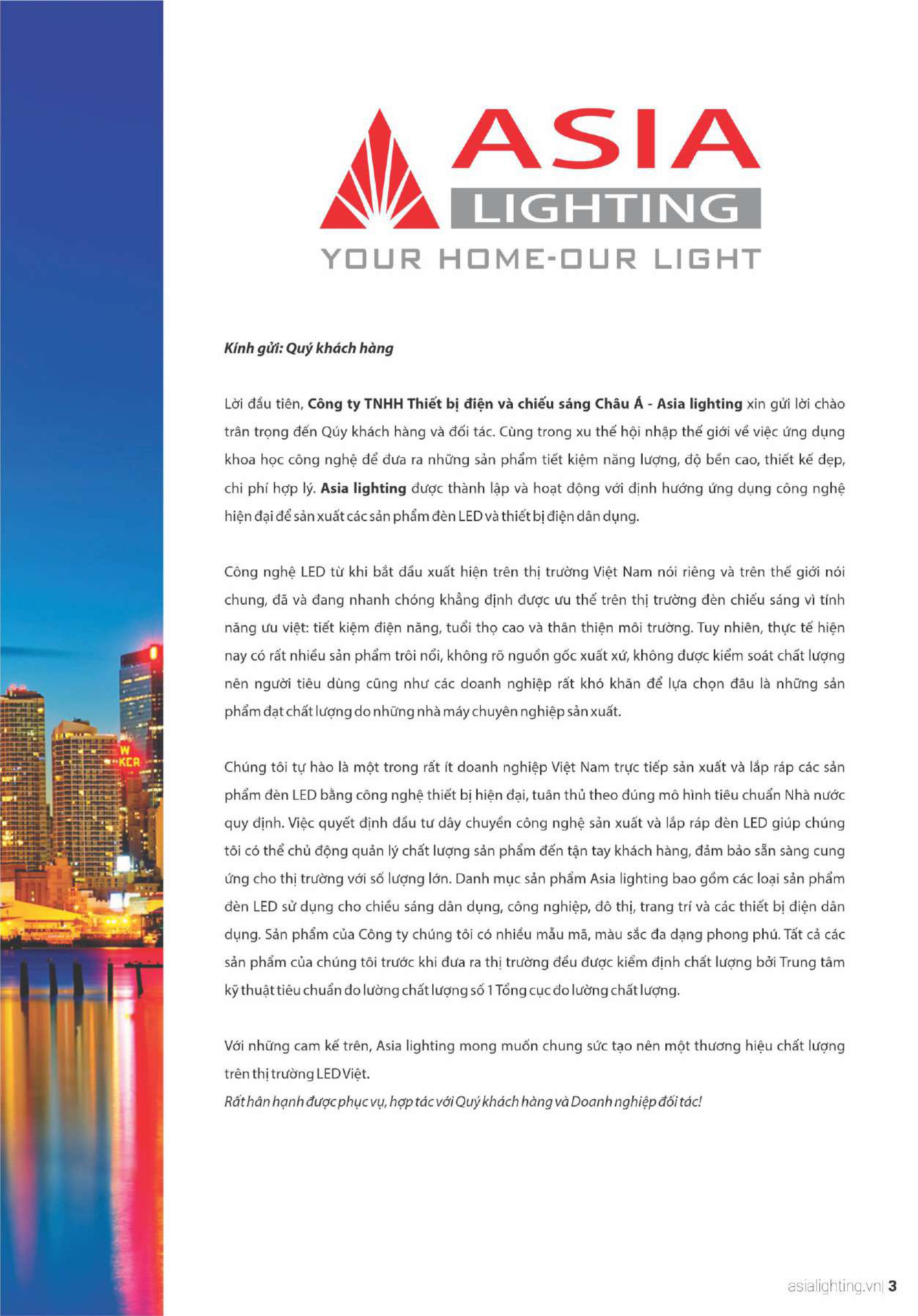 Bảng giá Asia