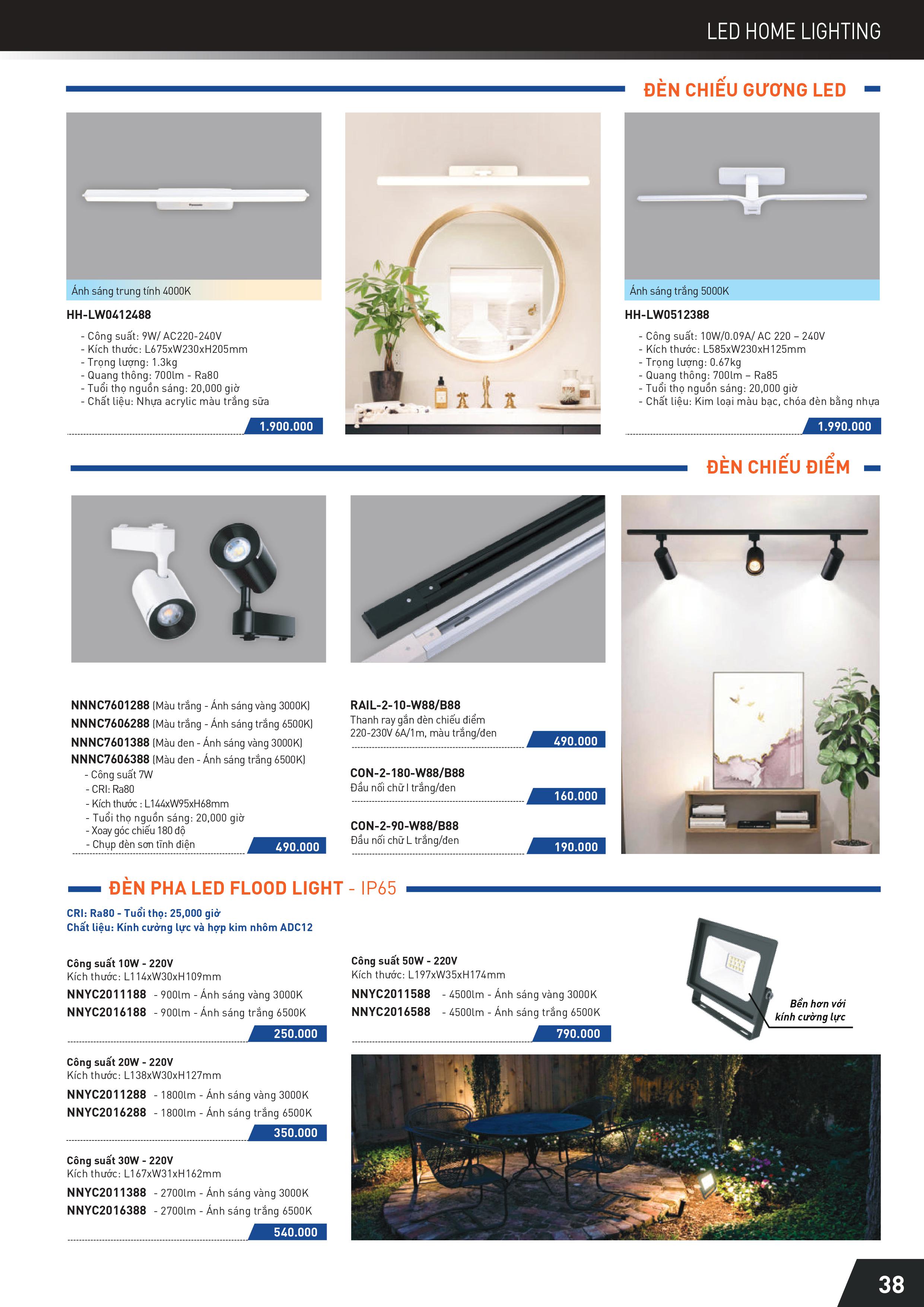 Bảng giá Panasonic
