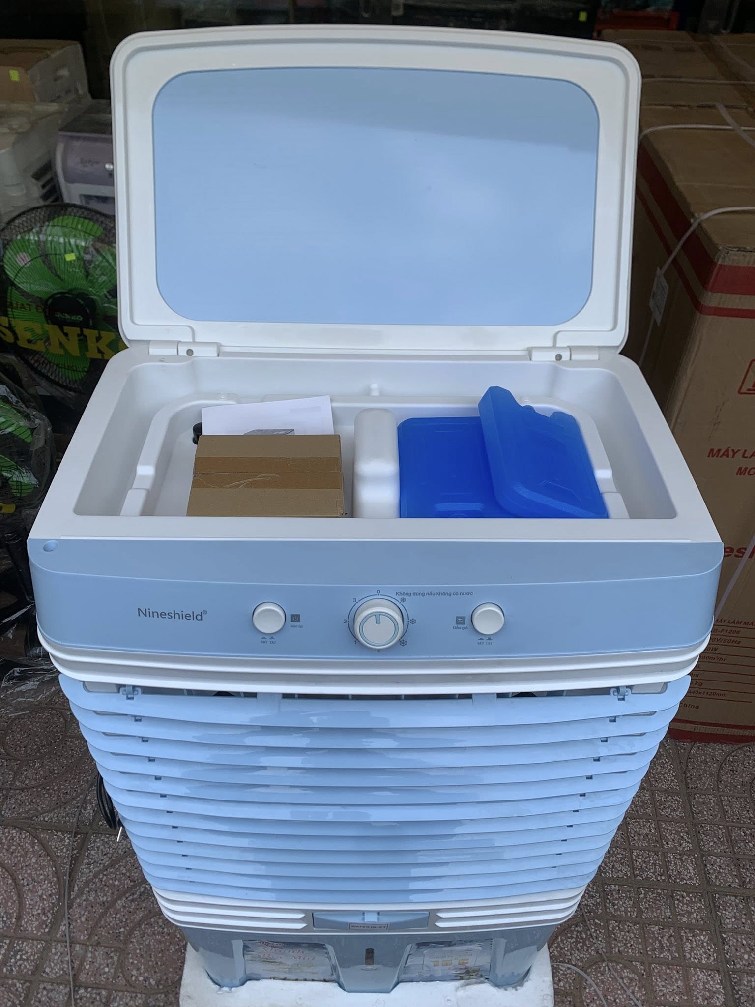 Quạt điều hòa 80L KB-F1206 Nineshield