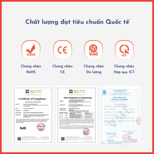 Công Tơ Điện Tử Thông Minh 1 Pha Vconnex - Giám Sát Và Theo Dõi Tiêu Thụ Điện