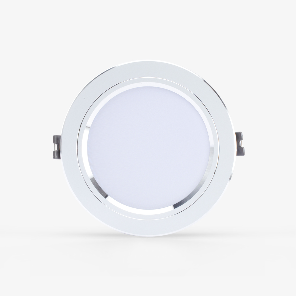 Đèn LED âm trần đổi màu 110/9W viền vàng/viền bạc Rạng Đông(AT10 ĐM 110/9W)