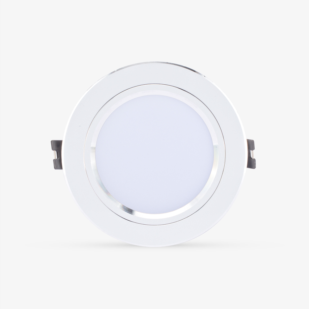 Đèn LED âm trần 90/7W viền vàng/viền bạc Rạng Đông (AT10 90/7W)