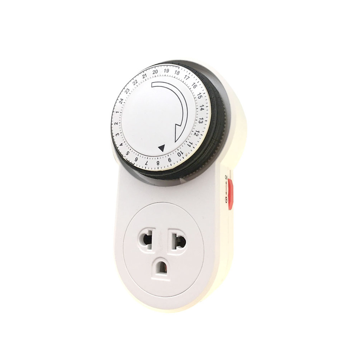 Ổ cắm hẹn giờ điều chỉnh cơ Điện Quang (ĐQ ESK MT06 WBL 13)