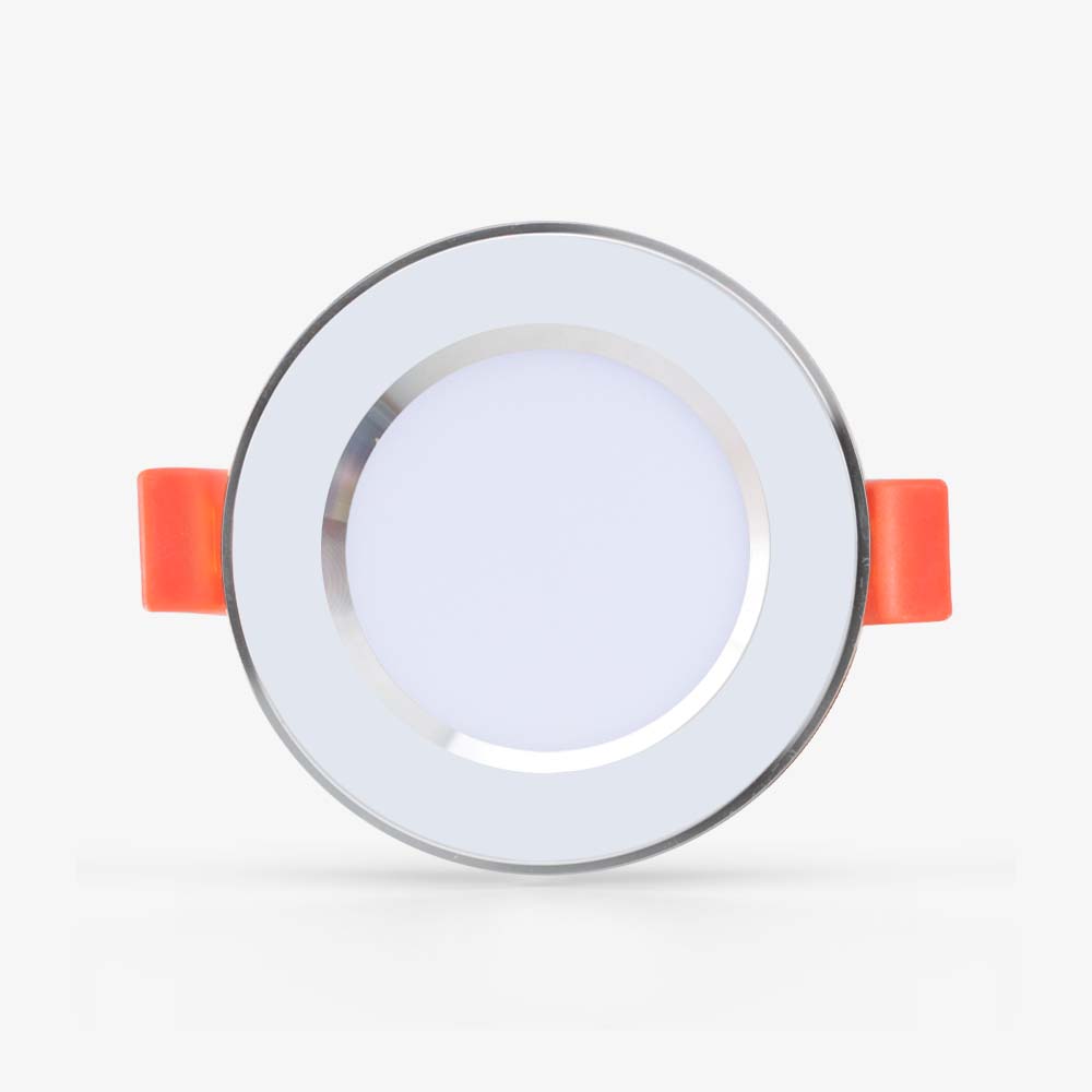 Đèn LED âm trần đổi màu 60/3W viền vàng/viền bạc Rạng Đông (AT10 ĐM 60/3W)
