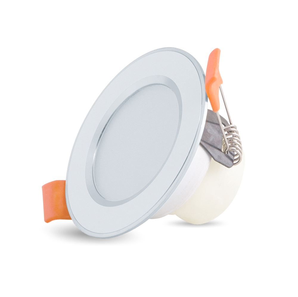 Đèn LED âm trần đổi màu 60/3W viền vàng/viền bạc Rạng Đông (AT10 ĐM 60/3W)