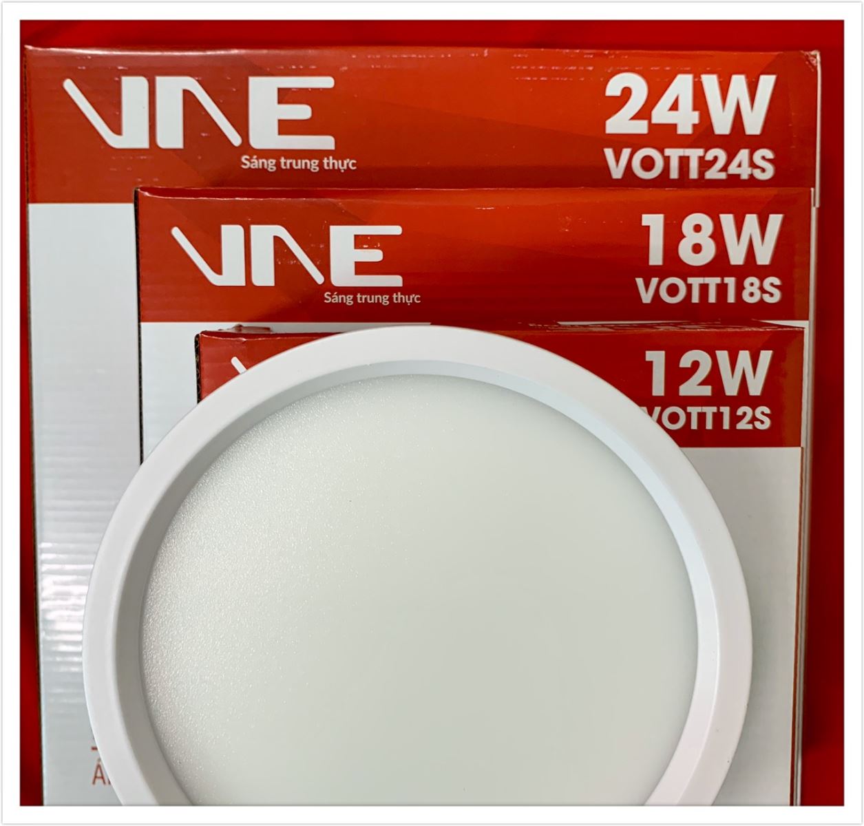 Đèn led ốp trần S 18W tròn (VOTT18S)