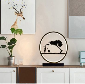 Đèn bàn hiện đại hươu sao 314