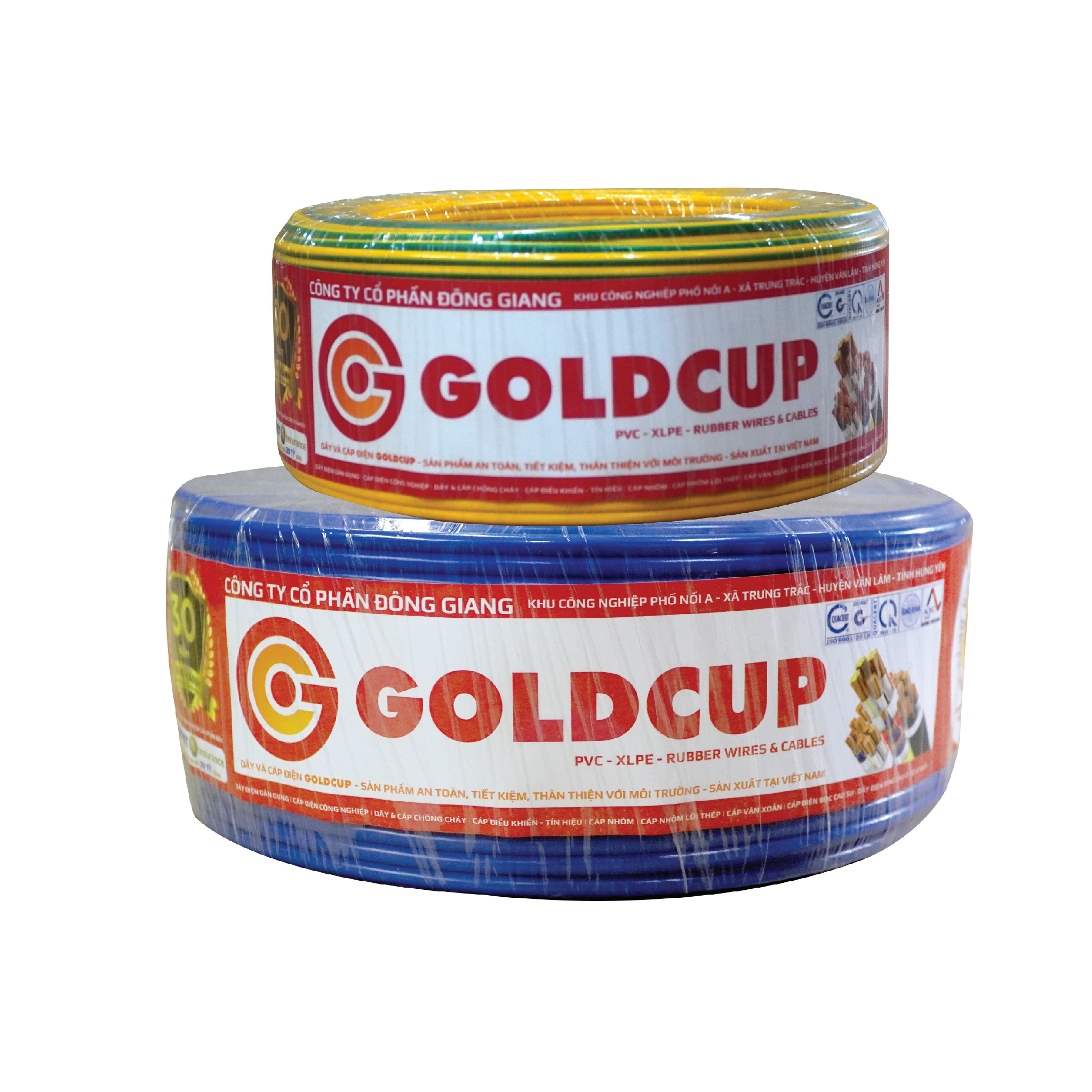 Dây Cu/PVC 1x4 Goldcup