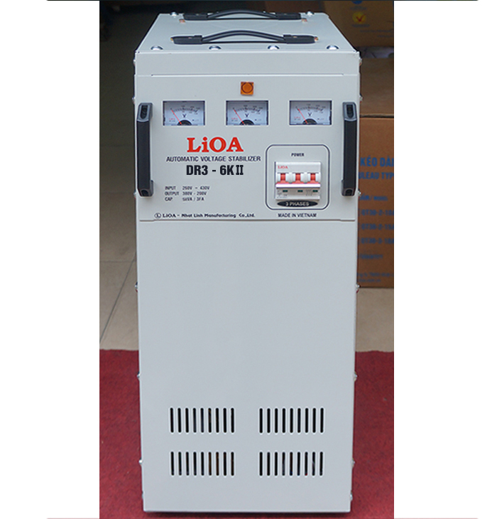 Ổn áp Lioa 3 pha 6kVA DR3