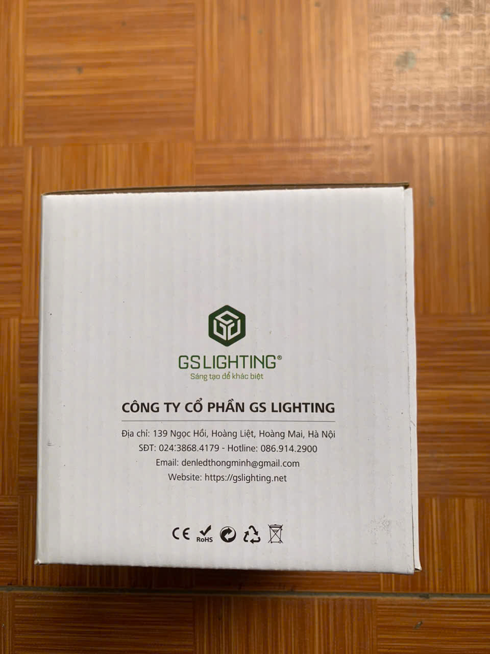 Đèn âm trần chỉnh góc 7W GSLighting ánh sáng trắng/vàng/trung tính (GSATCG7-N)