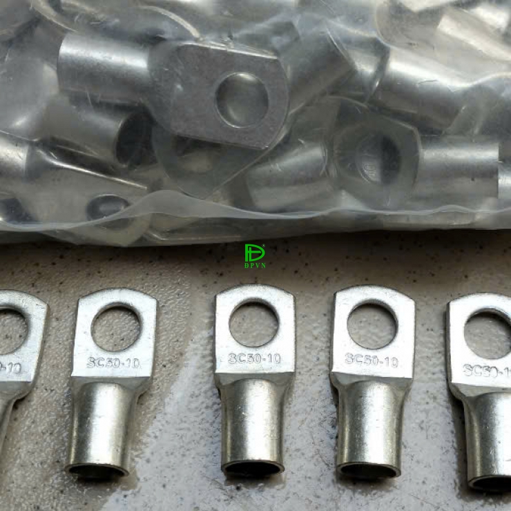 Đầu cốt đồng đúc M50 1 lỗ Đức Phát