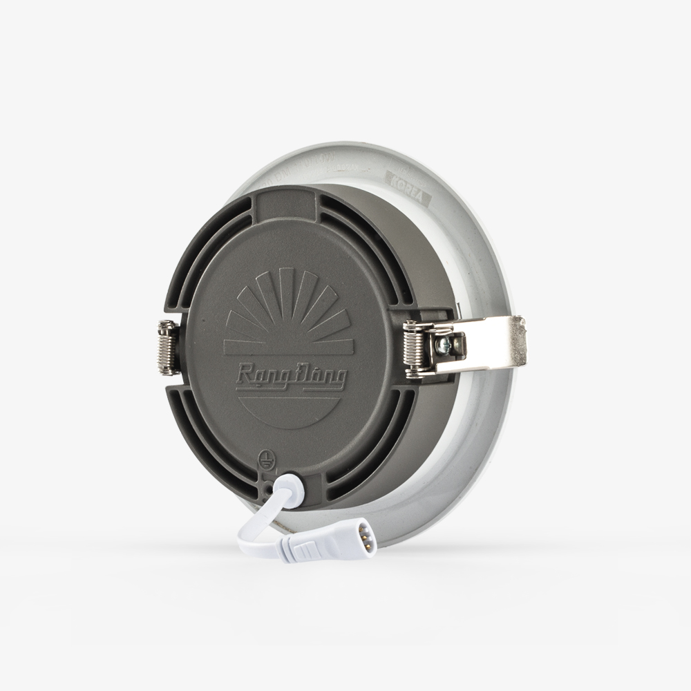 Đèn LED âm trần đổi màu 110/10W viền vàng/viền bạc Rạng Đông (AT20 ĐM 110/10W)