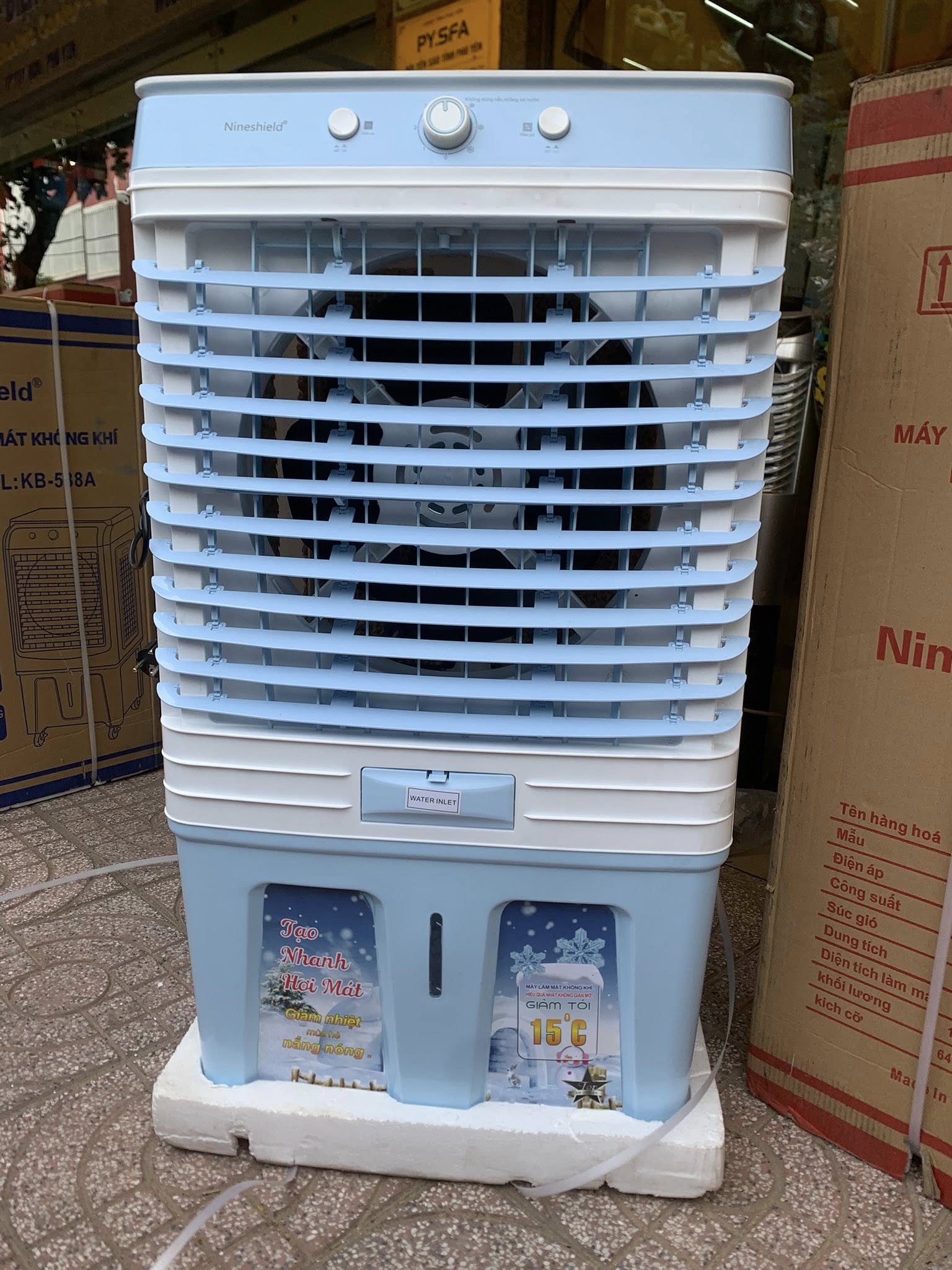 Quạt điều hòa 80L KB-F1206 Nineshield