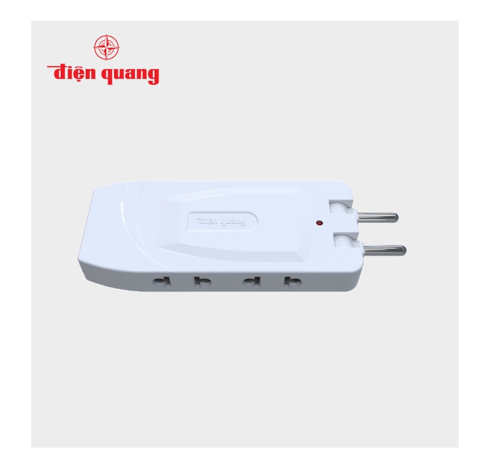 Ổ cắm xoay gấp gọn 5 lỗ Điện Quang (ESK RT W5)