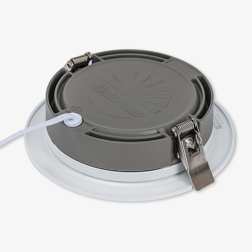 Đèn LED âm trần đổi màu 110/12W viền vàng/viền bạc Rạng Đông (AT20 ĐM 110/12W)